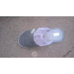 Хатні капці коричневі чоловічі капці, махрові 41-45