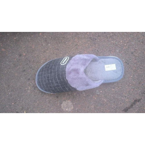 Тапочки домашние коричневые мужские тапки, махровые 41- 45 42 (арт. 6230)