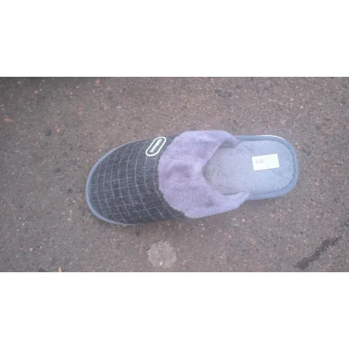 Хатні капці коричневі чоловічі капці, махрові 41-45