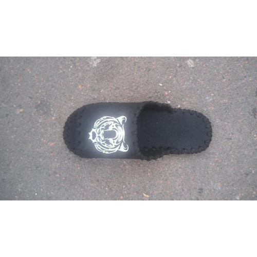 Хатні капці коричневі чоловічі капці, махрові 41-45 (арт. 6226)