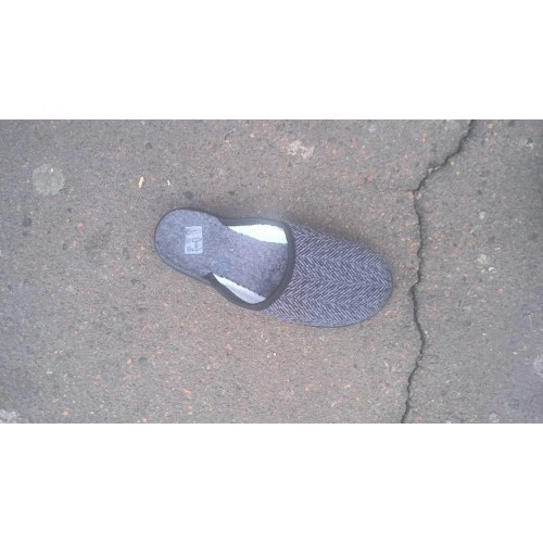 Тапочки домашние коричневые мужские тапки, махровые 41- 45 (арт. 6151)