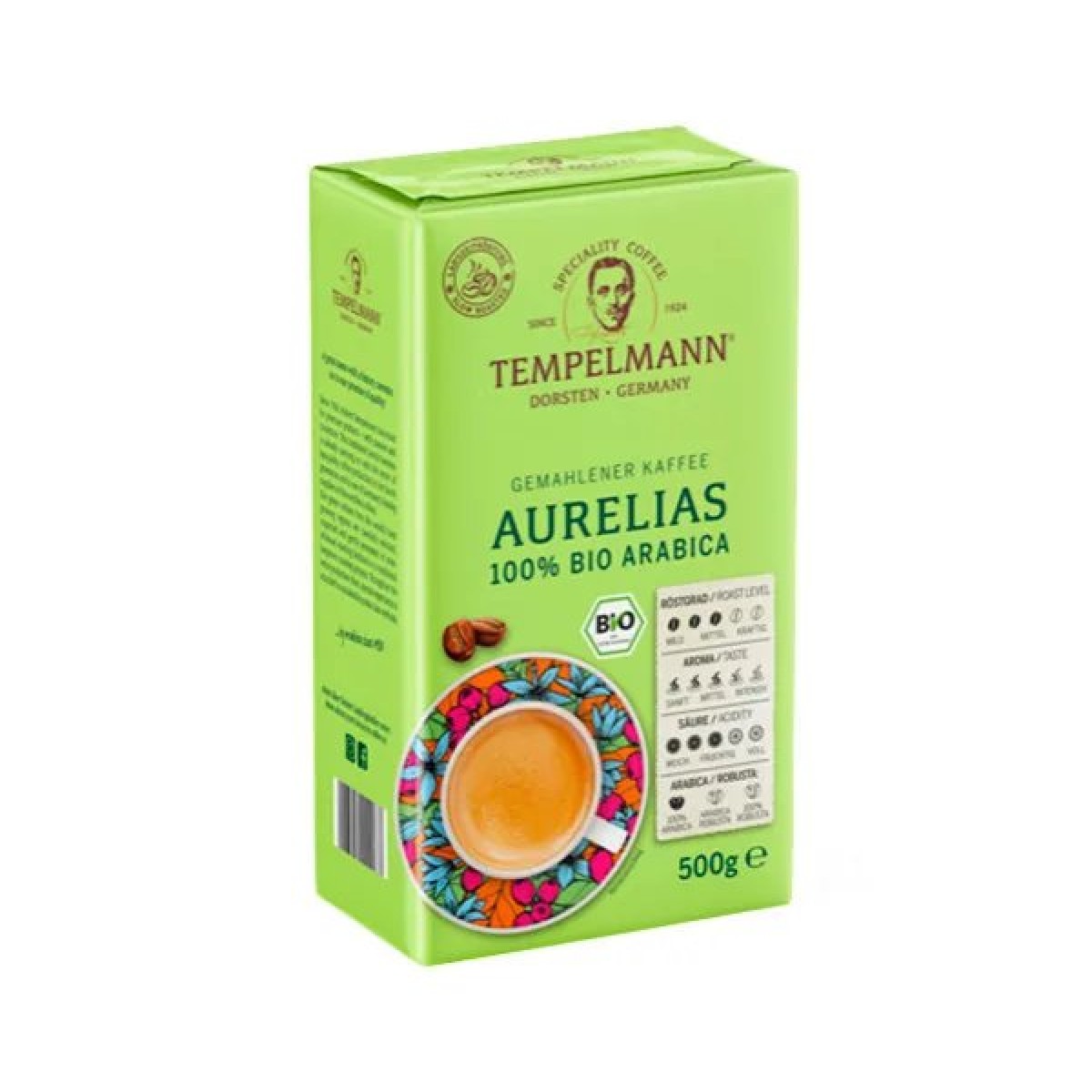 Кава Tempelmann Aurelias мелена 250 г (арт. 6247)