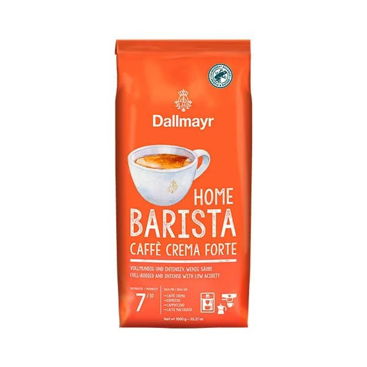 Кава Dallmayr Home Barista Caffe Crema Forte у зернах 1 кг (арт. 6259)
