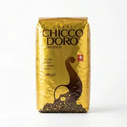 Кава в зернах Chicco D'oro Tradition 1 кг (Швейцарія) | Елітна 100% Арабіка, Середнє обсмажування