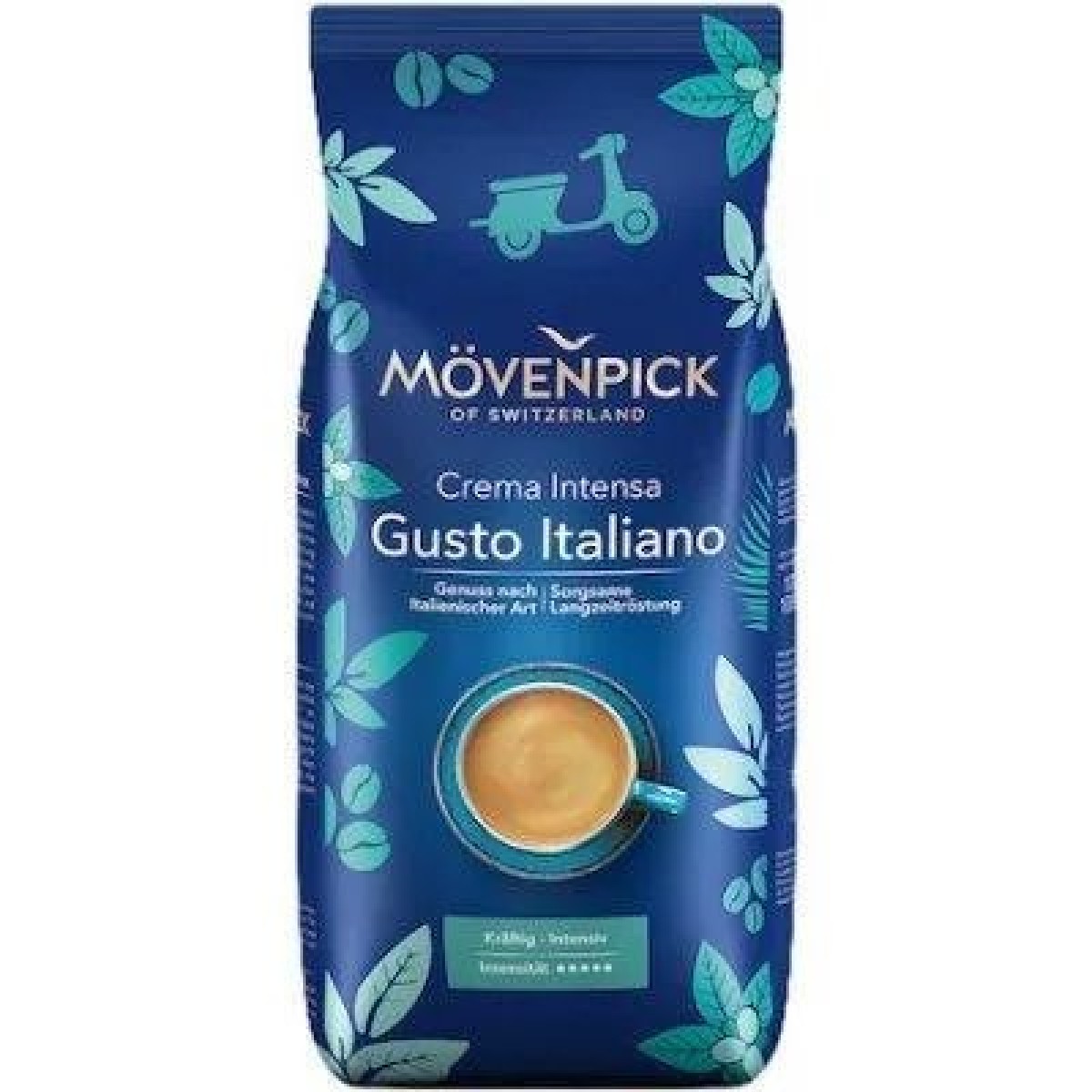 Кава в зернах Movenpick Gusto Italiano 1кг. Німеччина (арт. 6310)
