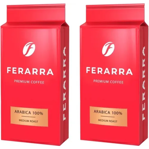 Кава мелена Ferarra Arabica 100% 250 г x 2 шт