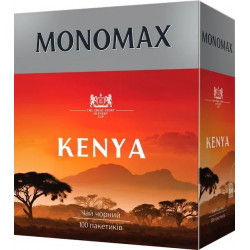 Чай чорний пакетований Мономах Kenya 100 х 2 г