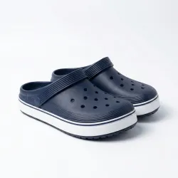 Сабо чоловічі сині Dago Style піна ЕВА. Стильні крокси на платформі 41-45