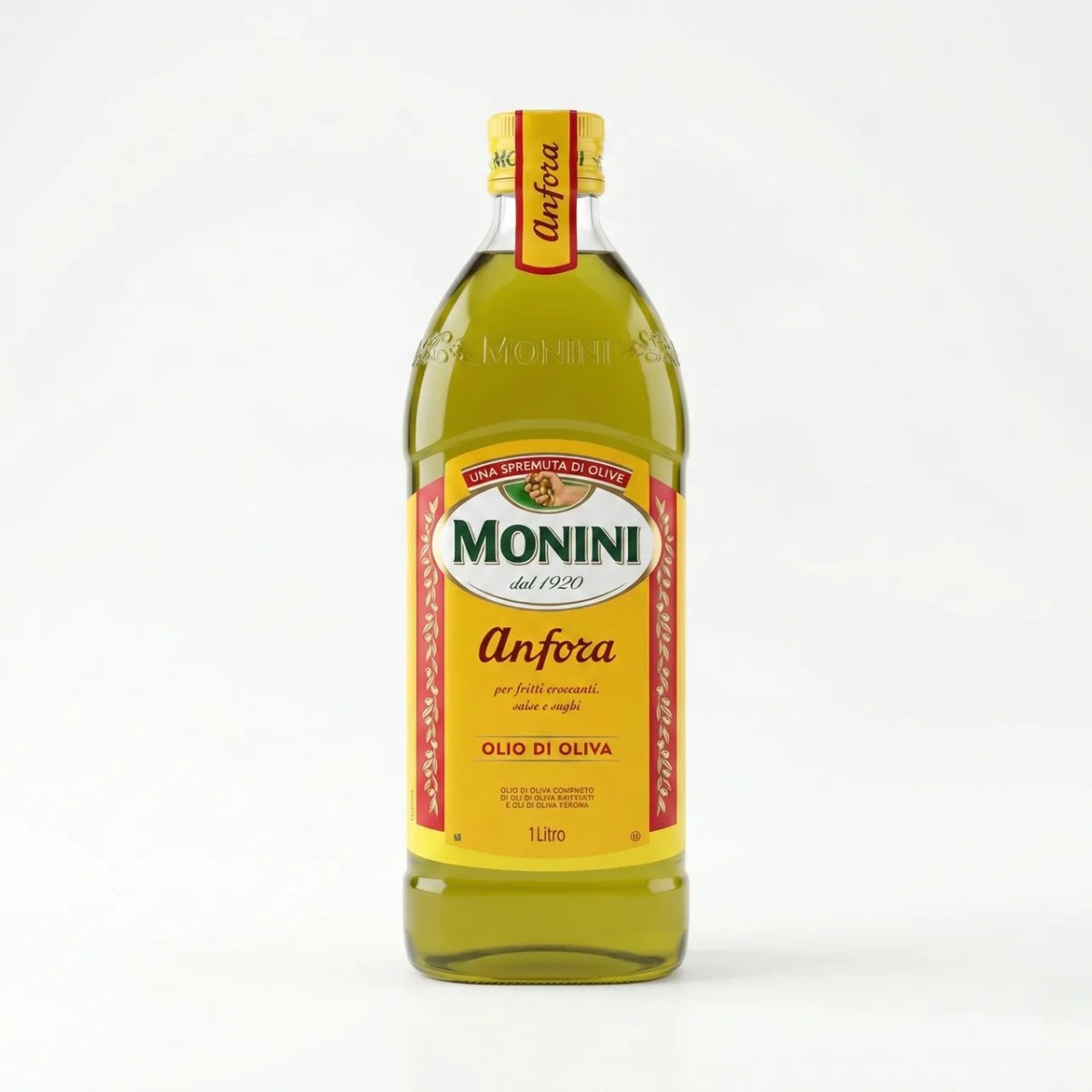 Оливкова олія Monini Anfora 1 л (для смаження та випічки), Італія, рафінована (арт. 6539)