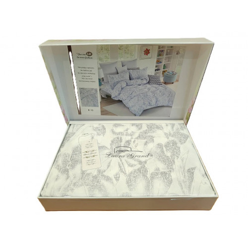 Постільна білизна в подарунковій коробці Laura Grand - Karolin (арт. 6645)