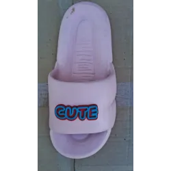 Тапки піна жіночі шльопанці 3741 розмір рожеві