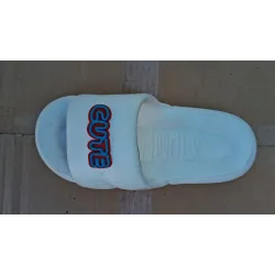 Капці шльопанці піна жіночі білі 3741 розмір