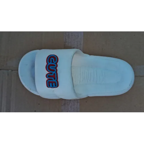 Капці шльопанці піна жіночі білі 3741 розмір