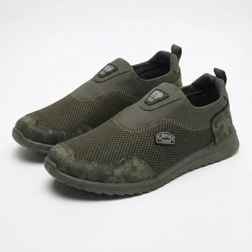 Чоловічі літні мокасини сітка сліпони камуфляж Хакі Camel (р. 41-45)