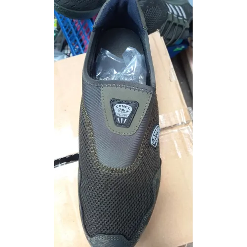 Кросівки мокасини чоловічі сітка Хакі Dago Style