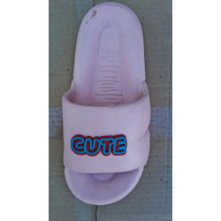 Шльопанці рожеві жіночі 2740 троянд