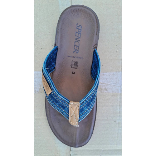 Тапки джинс чоловічі