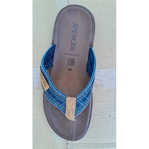 Тапки джинс чоловічі