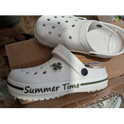 Крокси Даго підлітковий 37 41 розмір білі