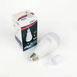 Мобільна лампа-ліхтар акумуляторна Y3920 (20W). Підвісна світлодіодна лампочка для кемпінгу та торгівлі