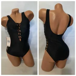 Купальник цельній черній розмер48 50 52 54 56 58 60