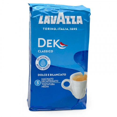 Кава Lavazza Dek Classico мелена (Без кофеїну), 250г