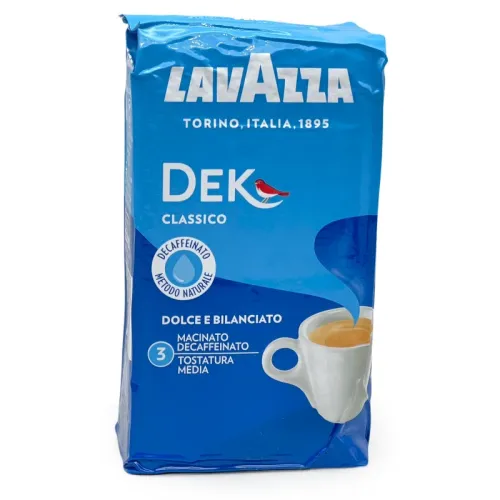 Кава Lavazza Dek Classico мелена (Без кофеїну), 250г