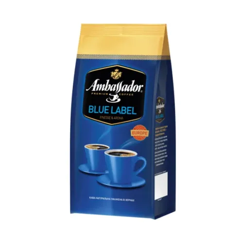 Кава в зернах Ambassador Blue Label 1кг 1000 грам