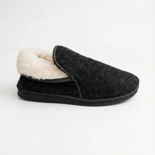 Чоловічі зимові тапочки бурки суконні на хутрі. Теплі короткі валянки для дому та дачі. Розміри 41-45