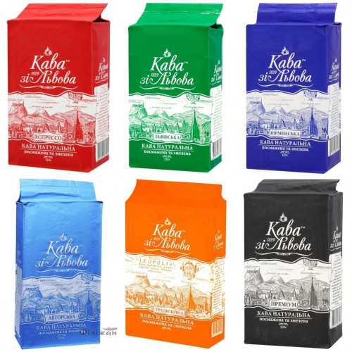 Кава левів заварна 250 г в асортименті