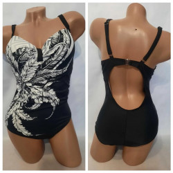 Купальник цельній цветно 48 56 й  розмер 48 56