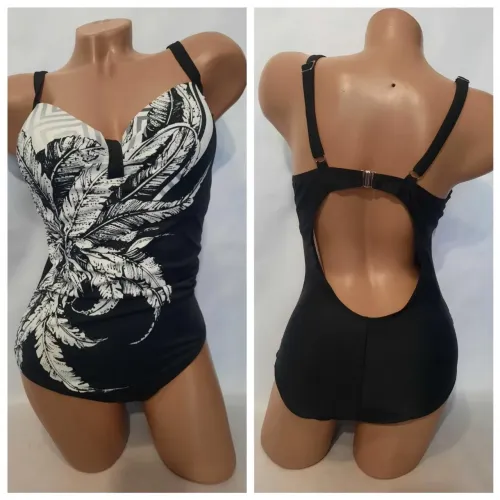 Купальник цельній цветно 48 56 й  розмер 48 56