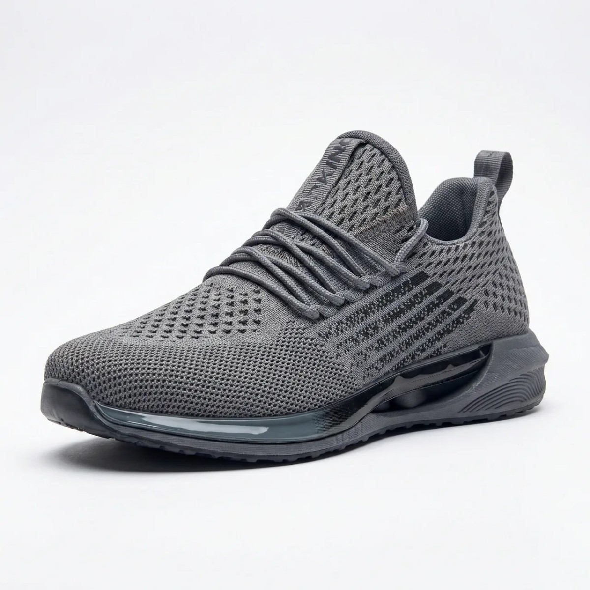 Чоловічі літні кросівки сітка текстиль дихаючі легкі Сірі (р. 41-45) (арт. 7430)