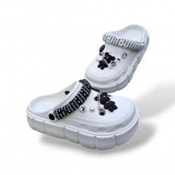 Кроксі пена женские с стразами3741