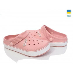 Шлепки 3641 роз кроксі