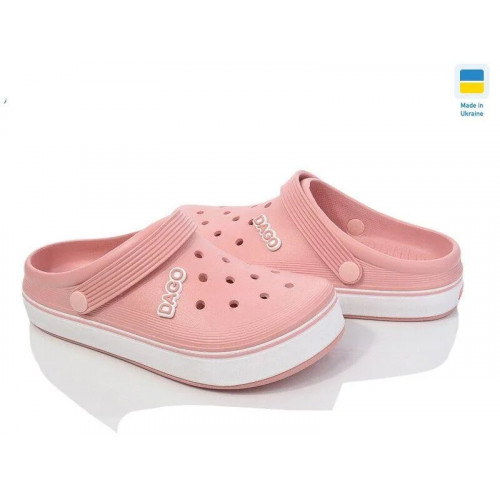 Шлепки 3641 роз кроксі