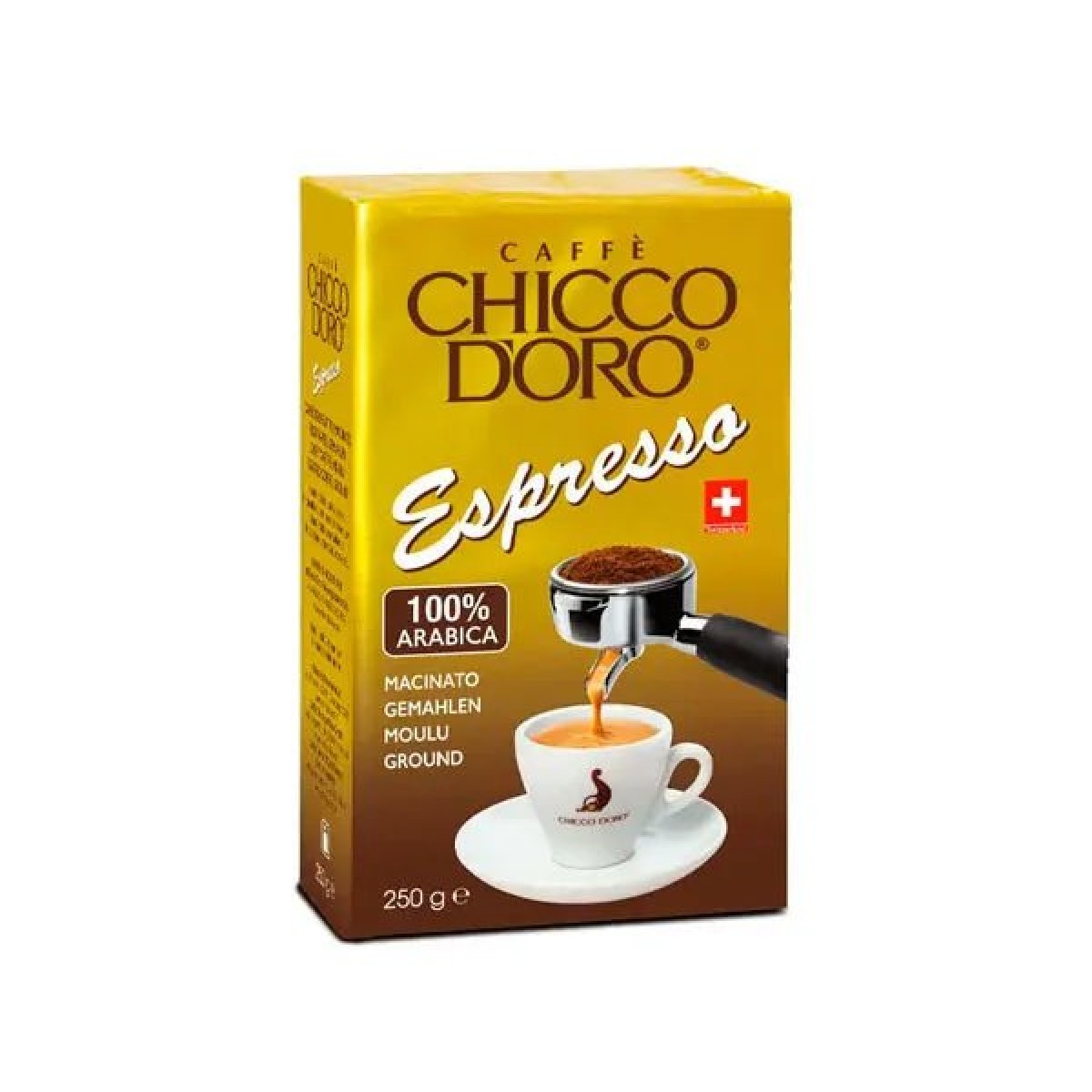 Кава Chicco D'oro Espresso мелена 250 г 7610899190251 (арт. 7540)