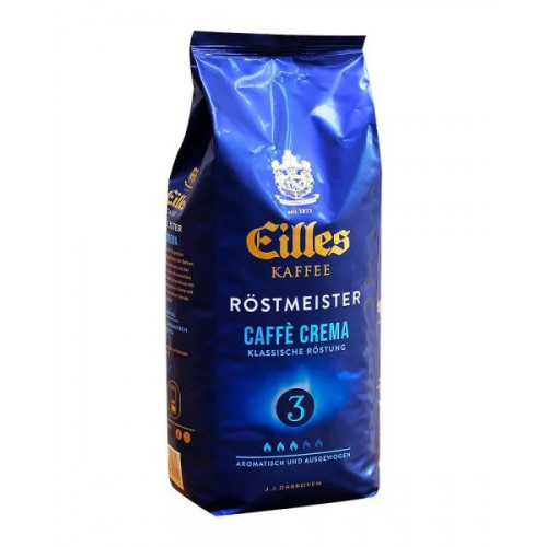 Кава в зернах Eilles Kaffee Rostmeister Caffe Crema, 1 кг (100% арабіка) (4006581020150)