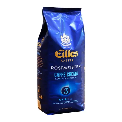 Кава в зернах Eilles Kaffee Rostmeister Caffe Crema, 1 кг (100% арабіка) (4006581020150)