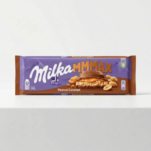 Шоколад Milka MMMax Peanut Caramel с цельным арахисом и карамелью (большой) XXL