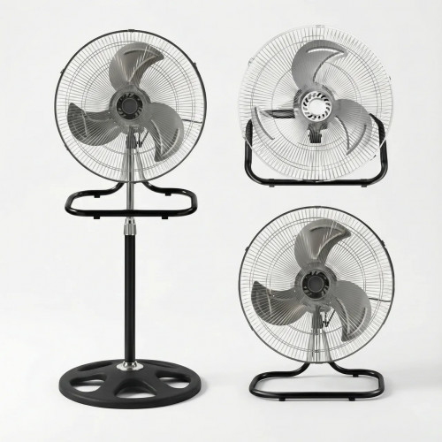 Підлоговий вентилятор металеві лопаті WimpeX WX-1807 3в1