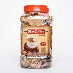Кофе 3в1 MacCoffee The Original 160 шт (банка) | Кофейный напиток в стиках, МакКофе Ориджинал опт