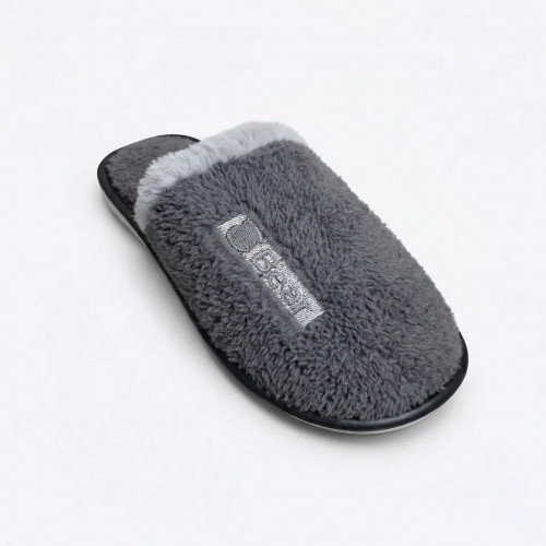 Хатні капці жіночі хутряні Bear Теплі домашні капці плюшеві закриті 36-41