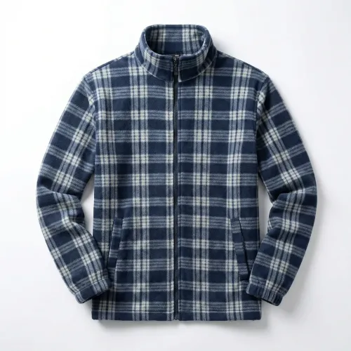 Чоловіча зимова кофта на хутрі DUNAUONE. Тепла флісова куртка на блискавці 52-62 (Батал) XXXXL