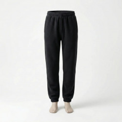 Чоловічі спортивні штани Туреччина 48-54 р, чорні трикотажні брюки на манжетах, джогери з кишенями