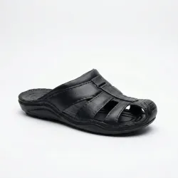 Сабо чоловічі чорні піна ЕВА (кроки). Легкі літні шльопанці для саду та роботи 40-45