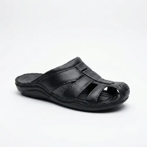 Сабо чоловічі чорні піна ЕВА (кроки). Легкі літні шльопанці для саду та роботи 40-45