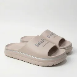 Шльопанці жіночі бежеві на платформі піна ЕВА. Літні шльопанці Roks Style 37-41