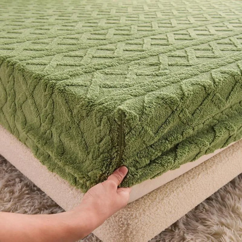 Плед Шарпей м'яка смужка Євро Розміру 200-220 см колір Світло-сірий (арт. 7345)