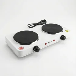 Електроплита DOMOTEC MS-5822 (дискова на 2 конфорки/2Д)